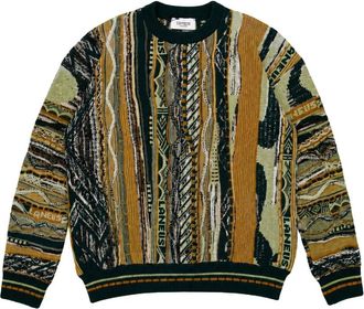 Laneus Hombre, Jerseys, Verde, Talla: XL