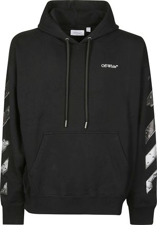 Off-white Metal Arrow Skate Cotton Hoodie