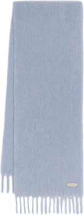 Lanvin fringed Scarf in wool in Newlanvin Blue at Nordstrom