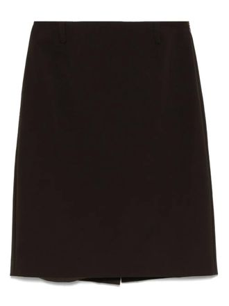 ミニスカート PRADA Women Mini Skirts P142WSOOO12L0 F0HK4 BROWN Prada Pleated Mini Skirt - Farfetch curated on LTK