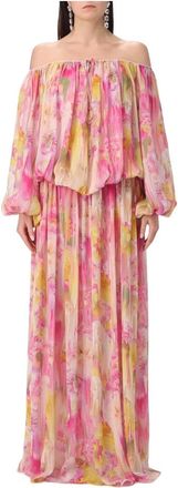 Blumarine Dames, Jurken, Veelkleurig, Maat: S