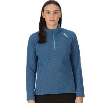 Regatta Womens/Ladies Kenger II Quarter Zip Fleece Top (12 UK) (Vallarta Blue)