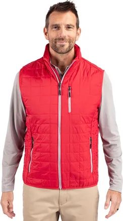Cutter & Buck Rainier PrimaLoft Mens Eco Insulated Full Zip Puffer Vest