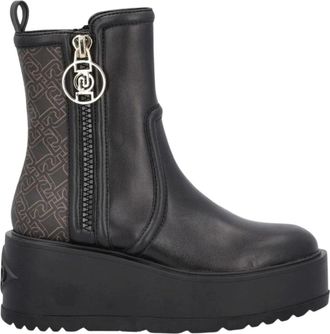 Liu Jo Carol 24 Enkellaarsjes - Dames - Enkellaarsjes - Zwart - 41 EU - Leer - Schoenen