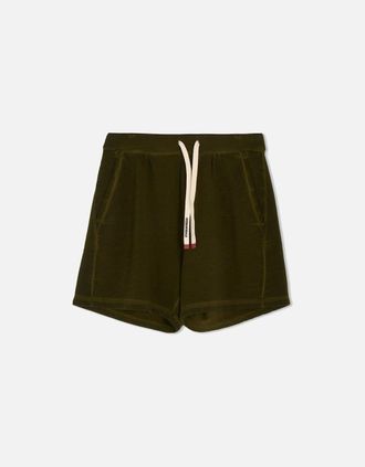 Dsquared2 Mens Long Arnold Drawstring Shorts Green - Size: 32/30/31