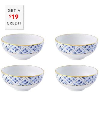 Vista Alegre Transatlantica Soup Bowls (Set Of 4) With $19 Credit