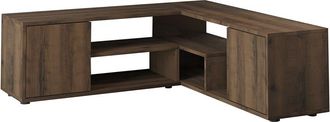 Hanah Home Rustic Antique Walnut Tv Stand