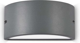 Ideal Lux Ideal Lux - Rex-2 - 1 lámpara de pared para exterior Up Down Antracita IP44, E27