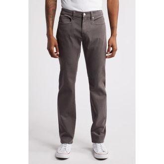 Frame Denim LHomme Slim Fit Five-Pocket Twill Pants in Slate Gray at Nordstrom Rack, Size 30