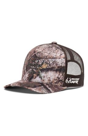 Herschel x Realtree Whaler Mesh Snapback Cap in Realtree Apx Camo at Nordstrom