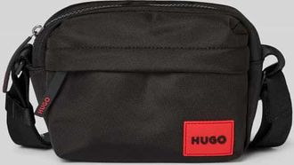 HUGO BOSS Umhängetasche mit Label Patch in Black, Größe 1