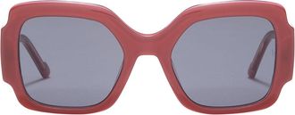 Sunday Somewhere DELPHINE C4 Womens Sunglasses Pink Size 52