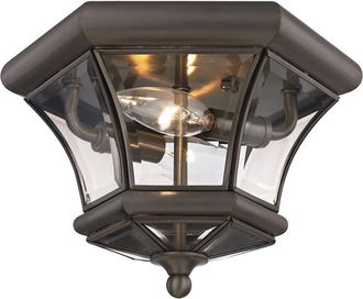 Livex Lighting Livex Monterey 2-Light Bronze Ceiling Mount
