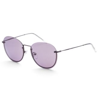 DKNY Womens 59mm Purple Sunglasses