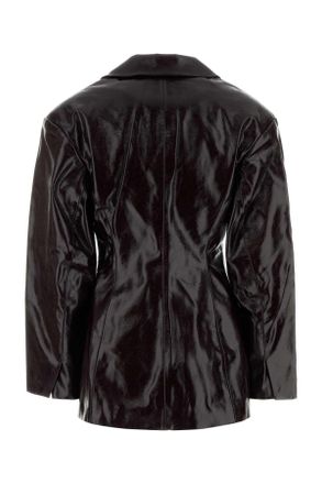 Ganni Future Deep Blazer - Purple