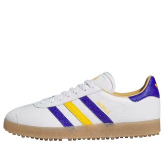 adidas Gazelle Golf LE Cloud White Lucid Blue Yellow JR6700