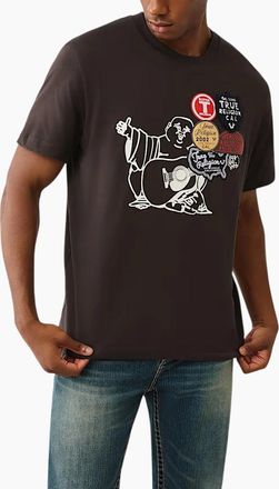 True Religion Mens True Religion 109553 Mens T Shirts - Brown - Size: 42