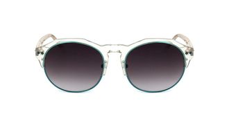 Linda Farrow MATTHEW WILLIAMSON MW47 C1 Womens Sunglasses Blue Size 54