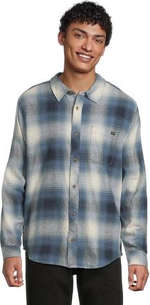Billabong Coastline Flannel Mens Clothing Blue : SM, Cotton/Flannel/Twill