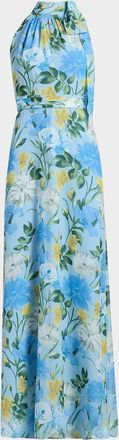 Sachin & Babi Diana Floral Chiffon Maxi Dress