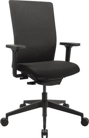 Topstar Sill&oacute;n Giratorio Sincronizado Negro/negro 420-540mm Con Respaldo Capacidad 110kg Topstar