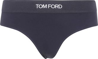 Tom Ford Modal Boy Shorts Onderbroek - Dames - Onderbroek - Zwart - L - Ondergoed