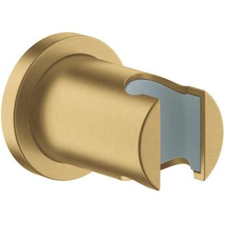 GROHE Rainshower Supporto a parete per doccetta, Cool Sunrise spazzolato (27074GN0)