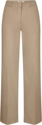 Riani Wijde broek - Dames - Wijde Broeken - Beige - S - Broeken