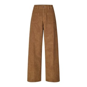 Lollys Laundry Ringo LL Pants - Trousers - Mujer - Marr&oacute;n - S