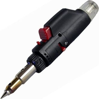 Trade Shop Trade Shop - Mini Soplete De Gas Para Soldar Mini Soldador De Esta&ntilde;o Port&aacute;til Recargable Pt-330