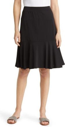 Masai Scarla Ruffle Knit Skirt in Black at Nordstrom Rack, Size Xx-Large