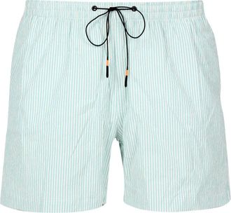 Roberto Ricci Design Pantaloncini Rrd Azzurro+Bianco