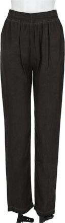 Diesel Neutral Fluid Viscose Straight Leg Pants