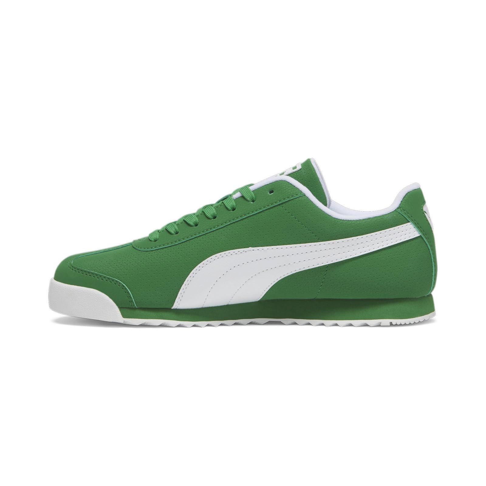 Puma roma green and white online