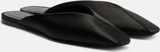 Max Mara Satin mules