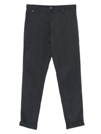 BOSS buttoned trousers - Black