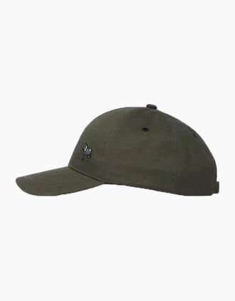 Paul Smith Mens PAUL SMITH ZEBRA CAP KHAKI - Brown - Size: 1 size