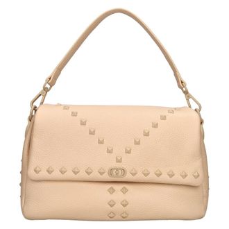 La Carrie Tassen.. Beige - Dames - Handtassen - Beige - ONE Size - Leer - Tassen