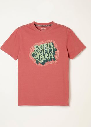 Fat Face FatFace Rose Pink Roam Graphic T-Shirt