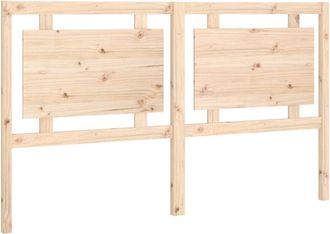 vidaXL Cabecero De Cama Madera Maciza De Pino 165,5x4x100 Cm Vidaxl