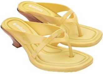 Melissa Layla Flip Flop in Yellow at Nordstrom, Size 10