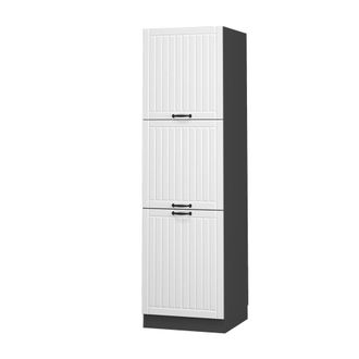 Vicco Mobile Per Forno Da Incasso Fame-line, Bianco Casa Di Campagna, 60 Cm