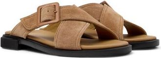 Camper Edy Slide Sandal in Medium Brown at Nordstrom, Size 37