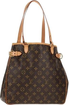 Louis Vuitton Pre-owned Canvas Schoudertas - Dames - Vintage Schoudertas - Bruin - ONE Size - Vintage