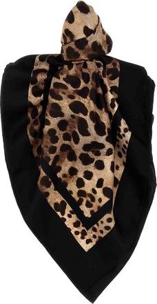 Dolce & Gabbana Leopard Scarf