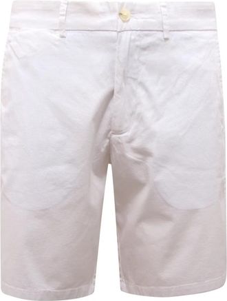 Harmont & Blaine Stretch Katoen Bermuda Shorts - Heren - Korte Broeken - Wit - 2XL - Katoen - Korte Broeken