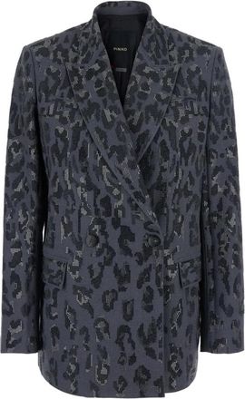 Pinko Jassen - Dames - Blazers - Grijs - M - Jassen