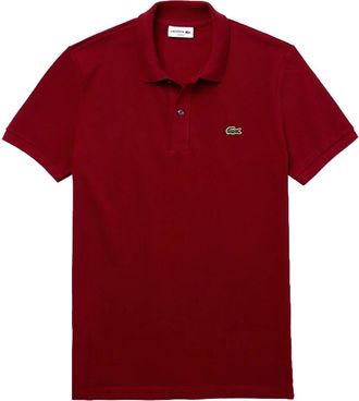 Lacoste Rode Urban Polo Shirt - Heren - Polos - Rood - L - Katoen - Tops