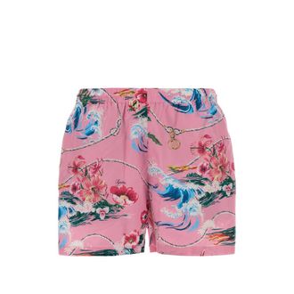 Gucci Floral-print Swimming Shorts
