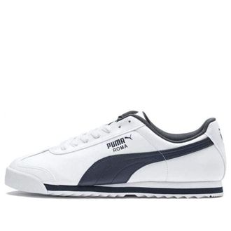 Puma Roma Basic White Navy 353572-12